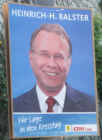 Wahlplakat CDU clean