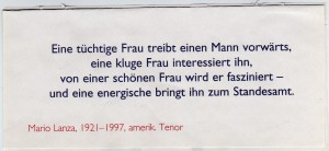 Kalenderspruch